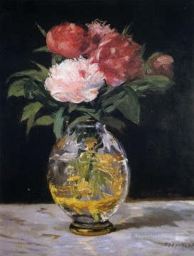  flores obras - Ramo de flores Eduard Manet